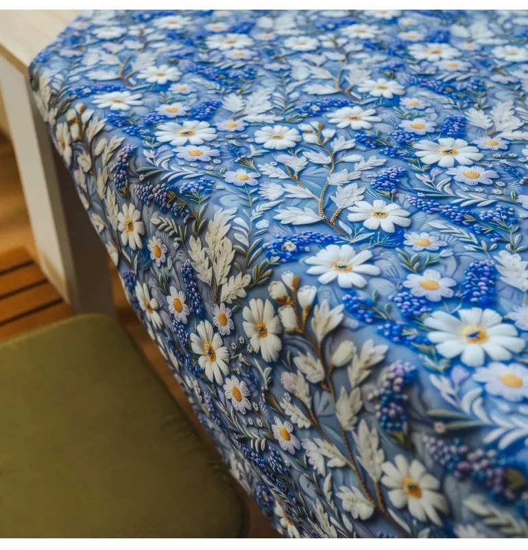 Obrus na stôl Florina EMI, priemer 150 cm okrúhly