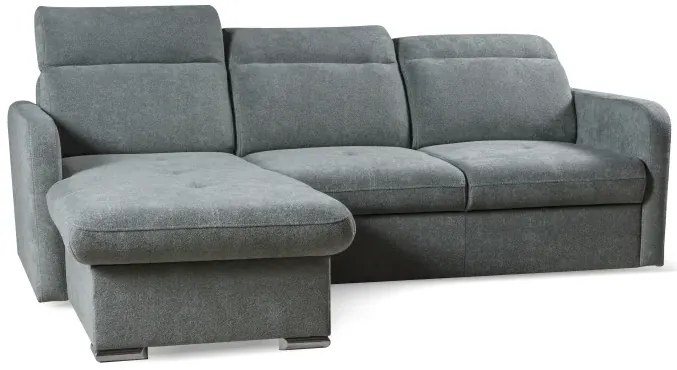 Rohová sedacia súprava Emily, sivá (tatum 279)