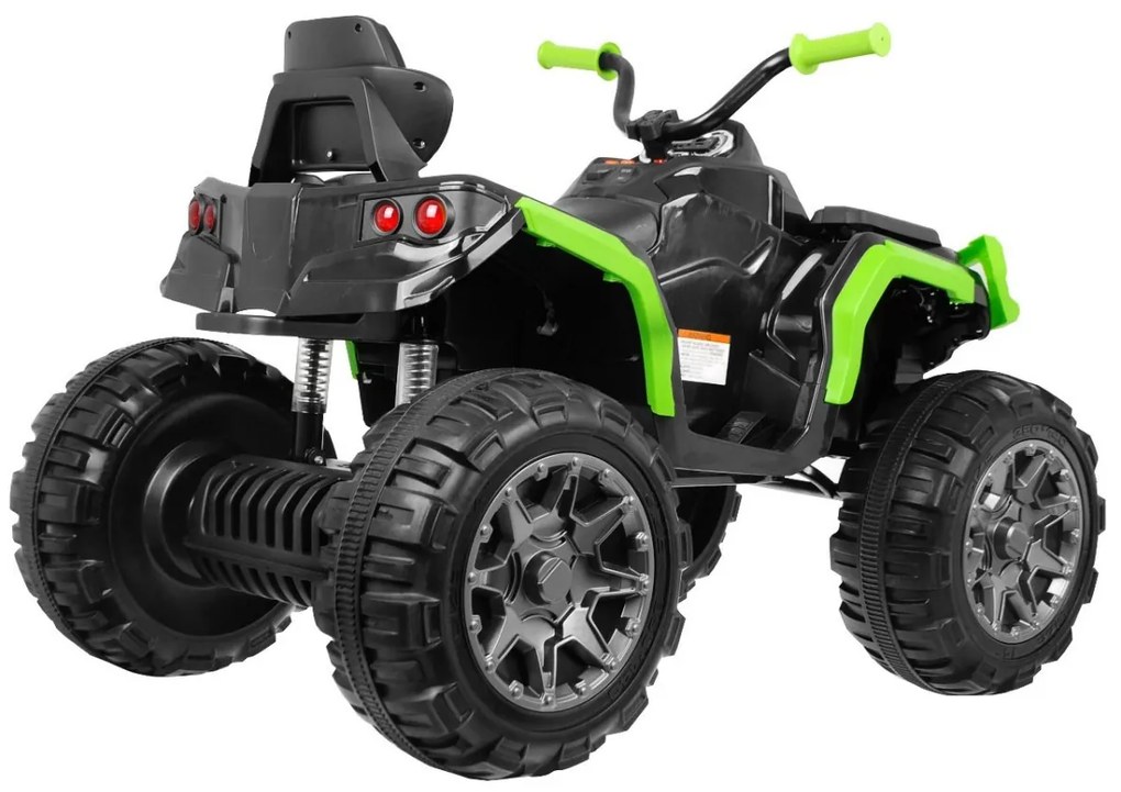 RAMIZ ELEKTRICKÁ ŠTVORKOLKA - QUAD - ATV - 2.4G - ČIERNO ZELENÁ - 2 x 45W - 12V/7Ah - 2023