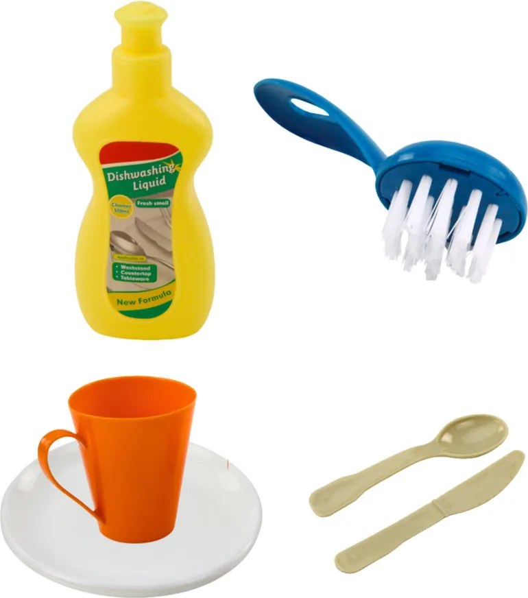 LEAN Toys Elektrický drez s cirkuláciou vody Zmena farby pod teplou vodou 12el.