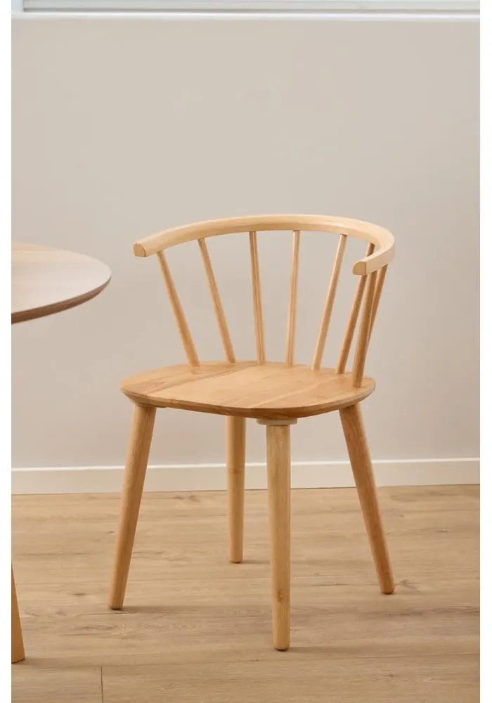 Jedálenská stolička v prírodnej farbe Ida – Actona