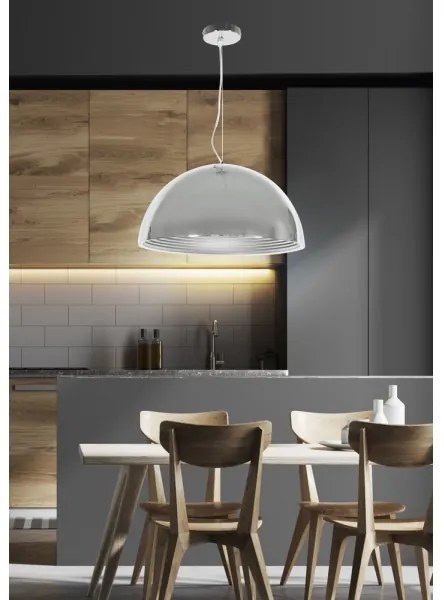 Luster na lanku DORADA 1xE27/60W/230V chróm