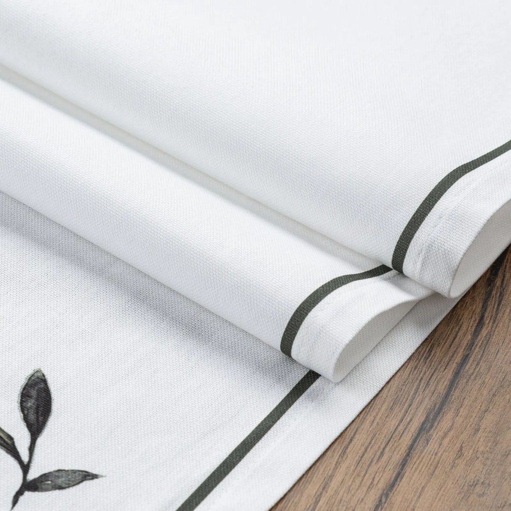 SADA 4 KS PRESTIERANIE NA STÔL NATUR 30X40 CM VZOROVANÁ