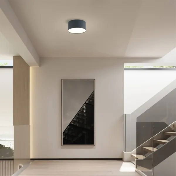 Brilagi - LED kúpeľňové stropné svietidlo FORIS LED/14W/230V priemer 12 cm antracit IP44