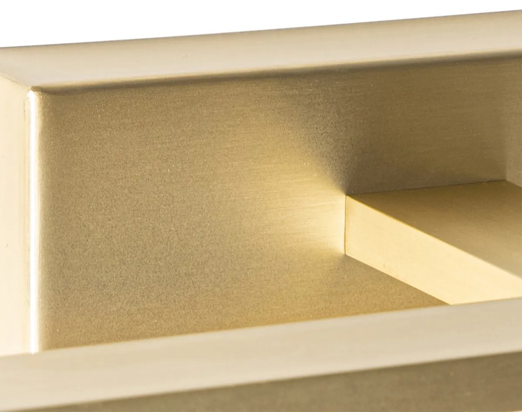 Nástenná lampa mosadz 41,5 cm vrátane LED IP44 - Jerre
