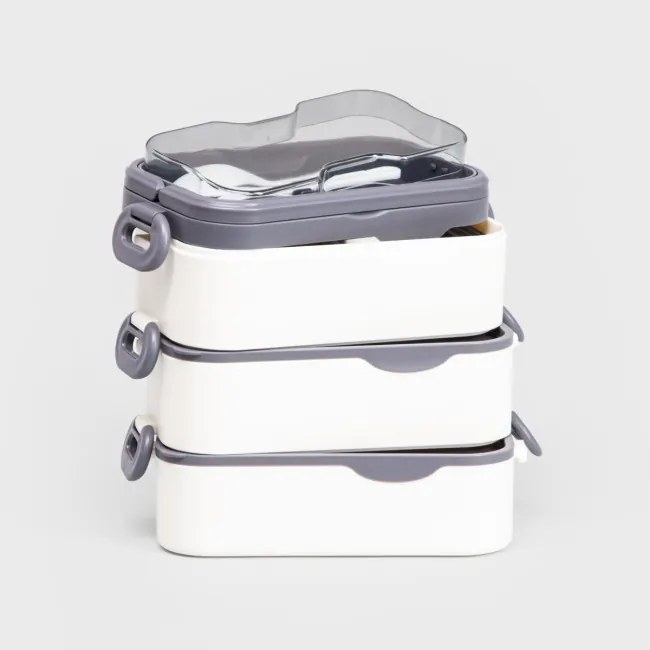 Obedový box B2 MESA trojposchodový 748912 2 l