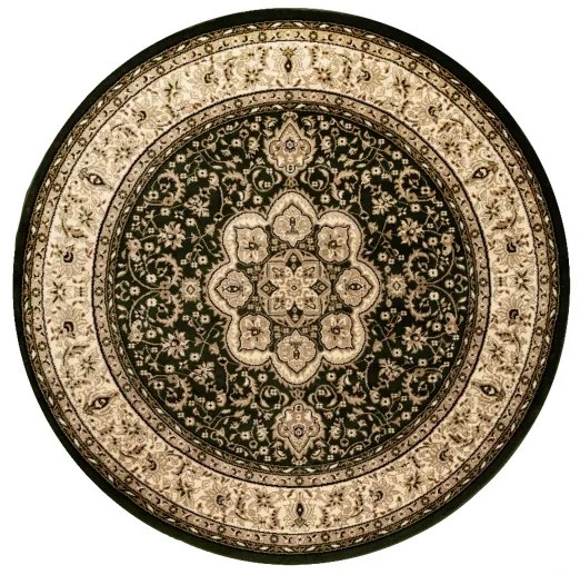 Okrúhly koberec ROYAL ADR model 521  zelený