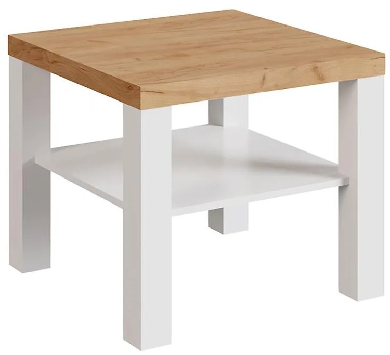 Konferenčný stolík Olaf VII biela/craft