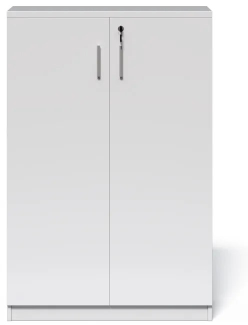 Kancelárska skrinka Houseland Prime Air 03 80 cm biela