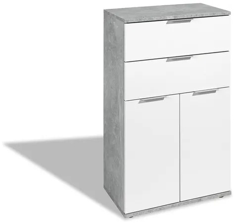 LIVARNO home Komoda s 2 dvierkami a 2 zásuvkami (100364549)