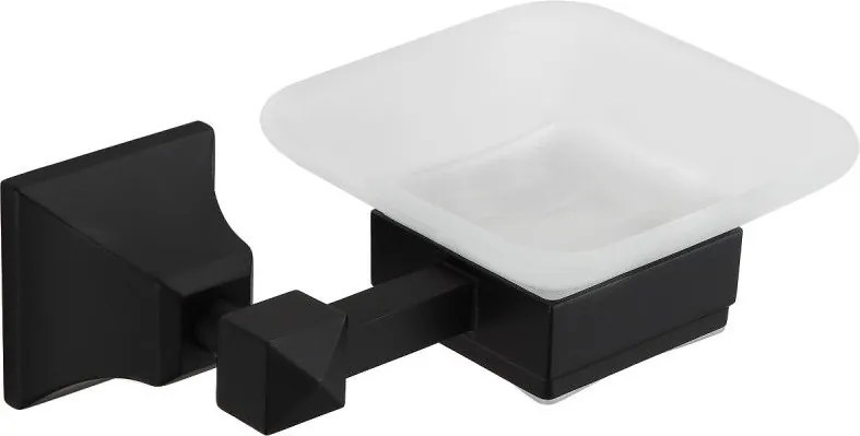 Mexen Dalia miska na mydlo, čierna - 7017339-70