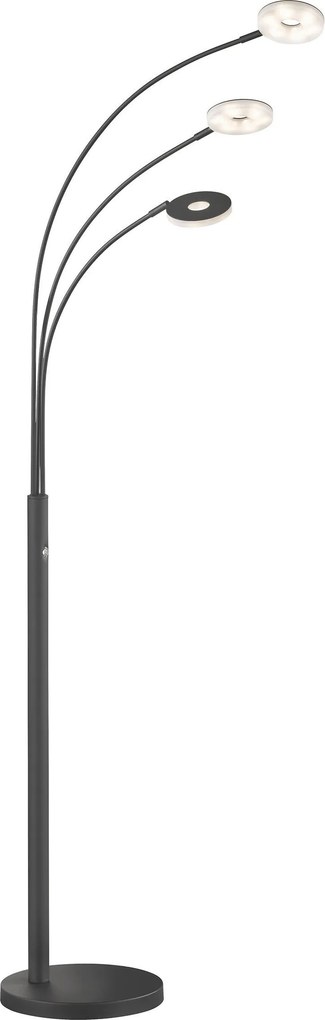 XXXLutz OBLÚKOVÁ LAMPA, 45/185 cm Fischer & Honsel - Online Only bytové doplnky - 003151121201