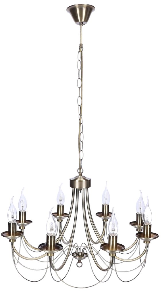 Candellux MUZA Luster 8X40W E14 Patina 38-69187