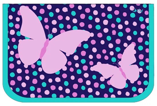 Peračník 1zip REYBAG Pink Butterfly