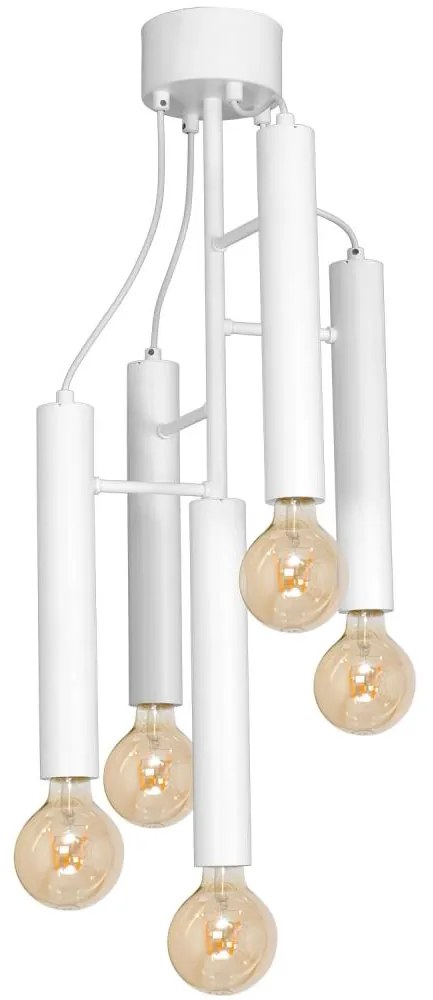 Luster na tyči BISSA 5xE27/60W/230V