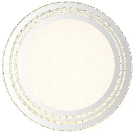 Globo 68157-58 - LED stmievateľné stropné svietidlo KLARA 58W/230V 2700-6000K pr. 60 cm biele + diaľkové ovládanie