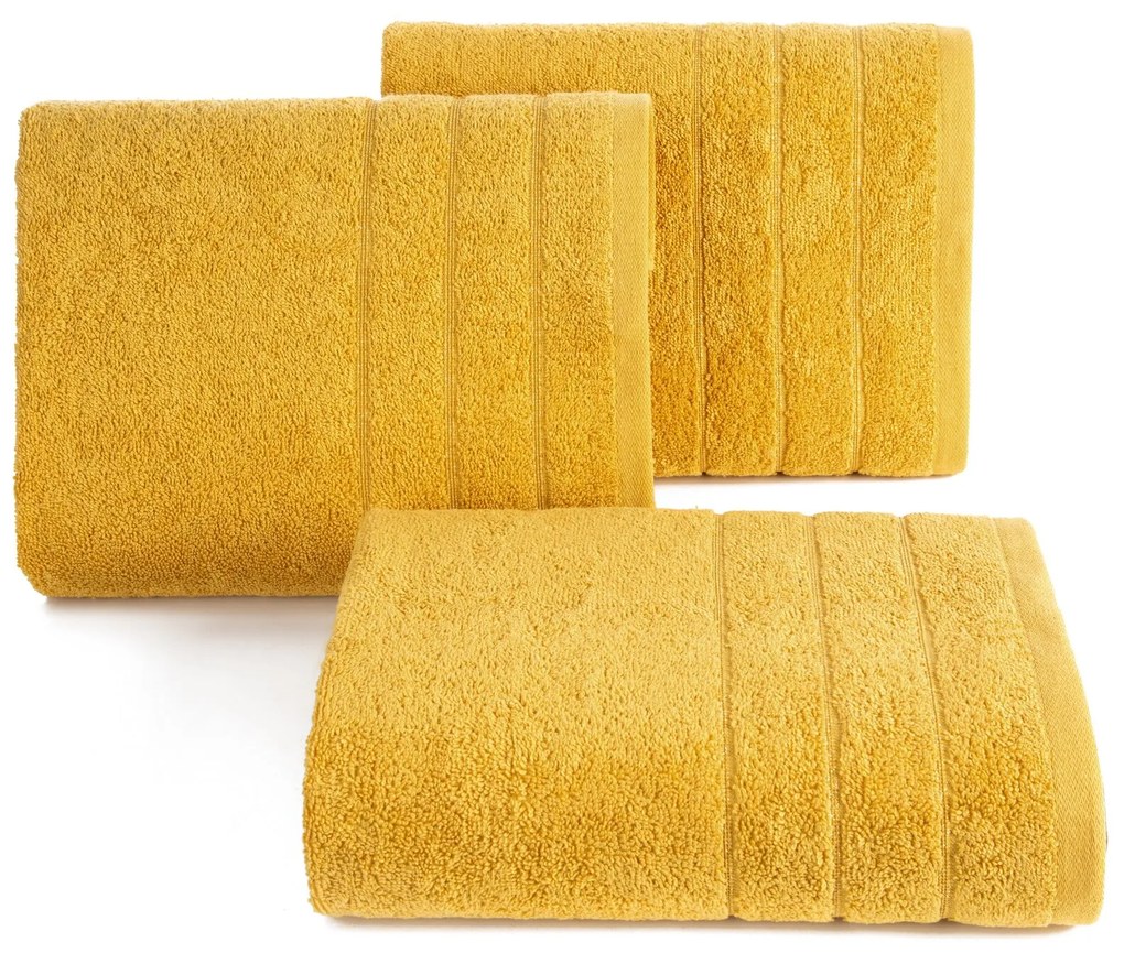 BAVLNENÝ UTERÁK DALI 70X140 CM HORČICOVÁ