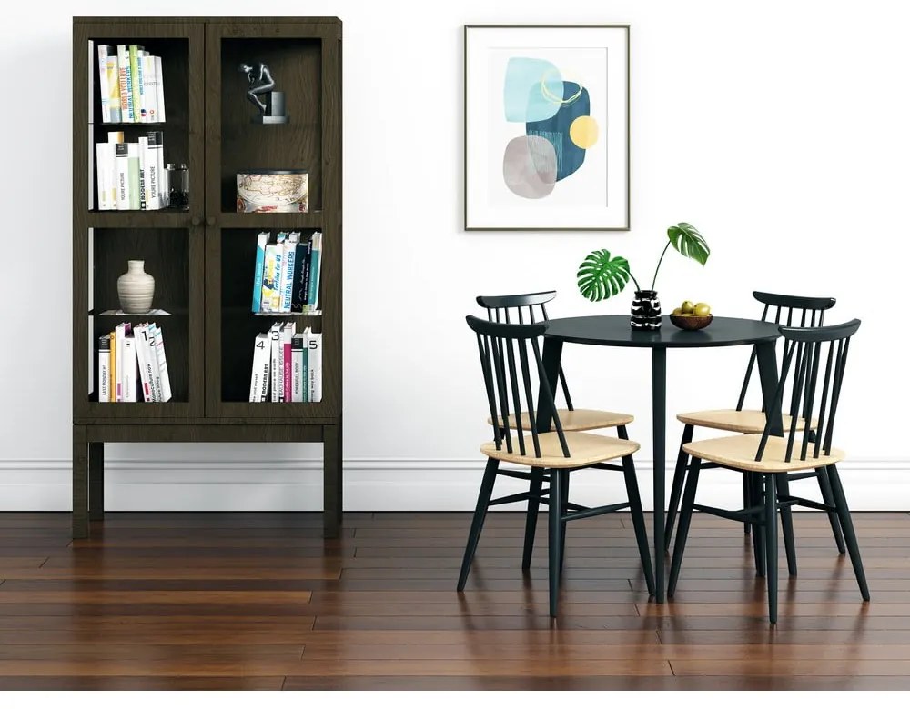 Vitrína v dekore dymového duba Woodman AbbeyWood