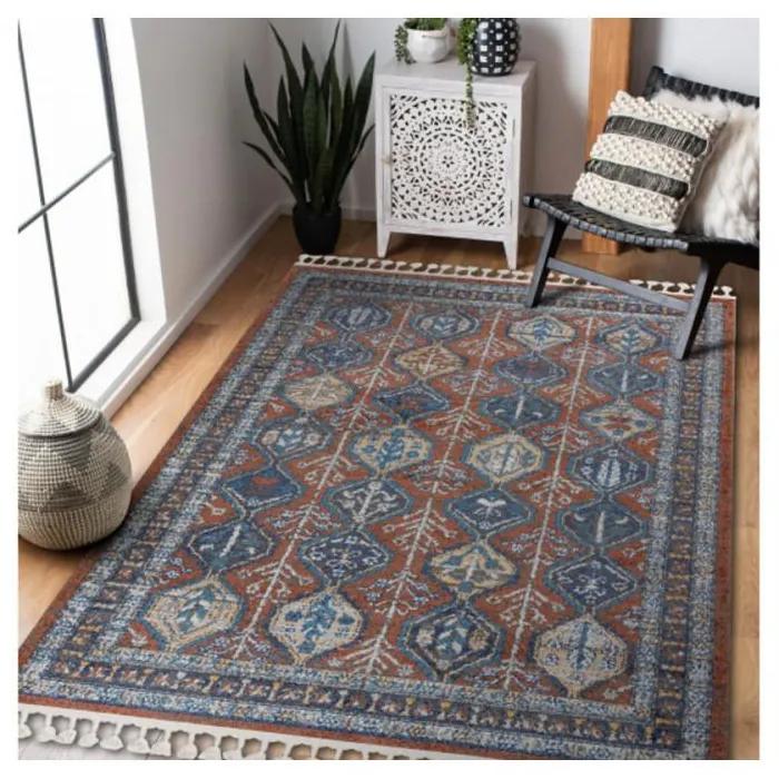 Kusový koberec Marlen modrý 140x190cm