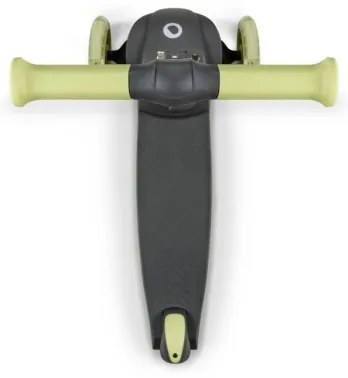 Lionelo - Detská kolobežka JESSY 3xAA šedá/zelená