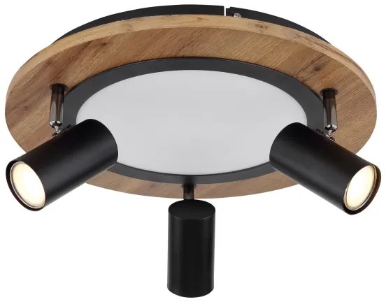 Globo 67307D - LED Bodové svietidlo KASSU 3xGU10/5W + LED/15W/230V