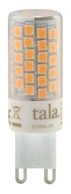 Teplá LED stmievateľná žiarovka G9, 4 W – tala