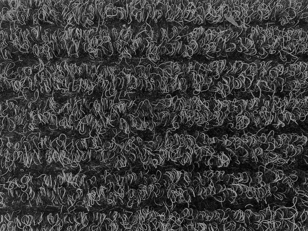 Vebe Floorcoverings - rohožky Čistící zóna Fiona 78 černá - Rozměr na míru cm
