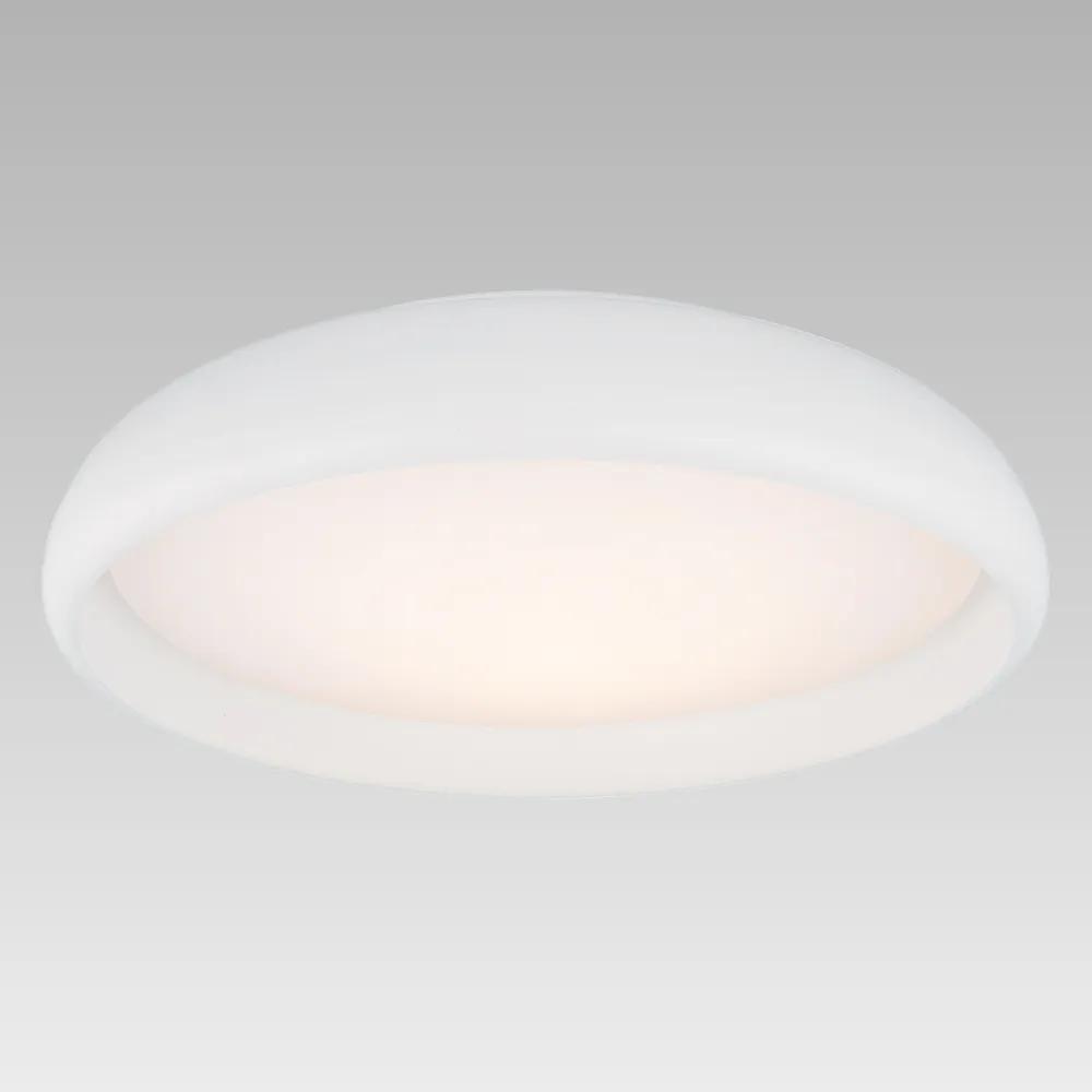 PREZENT LED prisadená stropnica TARI, 22W, denná biela, 43,5 cm, guľatá, biela