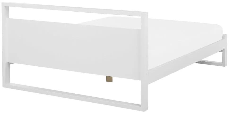 Manželská posteľ 160 cm GIACOMO (s roštom) (biela). Vlastná spoľahlivá doprava až k Vám domov. 1007286