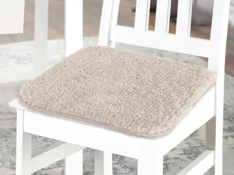 Podsedák na stoličky Rabbit Teddy 38x38 cm, slonová kosť%
