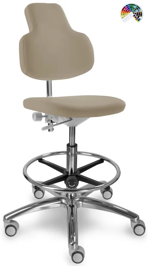 MAYER Zdravotnícka stolička 2206 G DENT čalúnenie MEDIFLEX SILVERTEX koženka