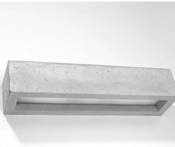 Sollux SL.0993 - Nástenné svietidlo VEGA 2xE27/60W/230V 50 cm betón