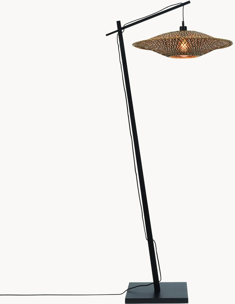 Bambusová lampa na čítanie Bali
