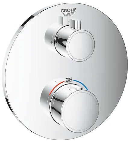 Grohe Grohtherm termostat bez podomietkového telesa chróm 24075000 G24075000