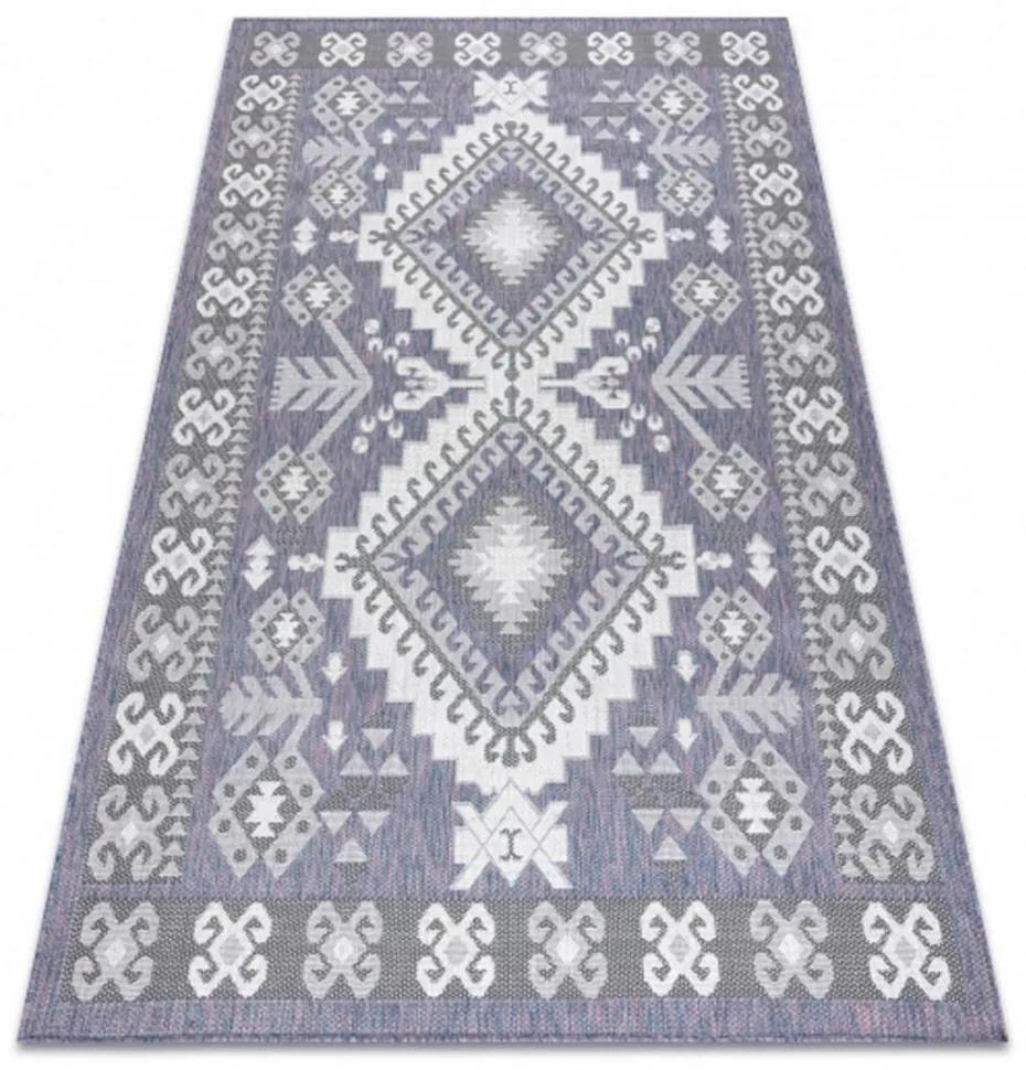 Kusový koberec Aztec modrý 160x220cm