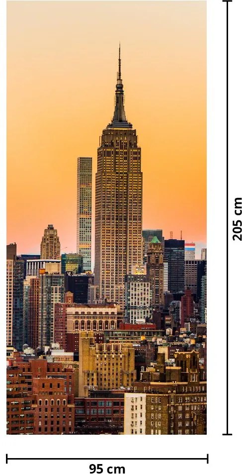 Fototapeta na dvere - New York (95x205cm)