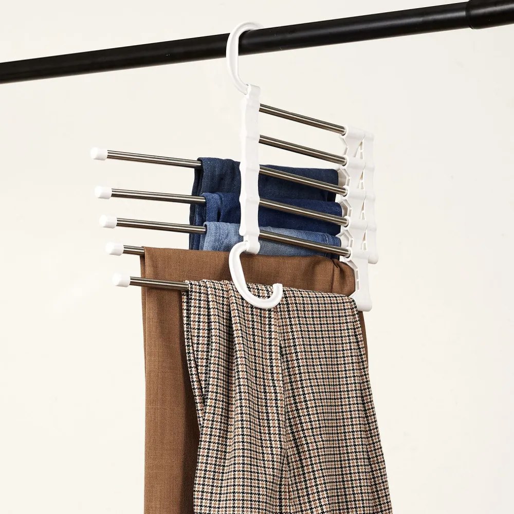 CMP Paris Vešiak, ramienko do šatníkovej skrine na zavesenie 5 nohavíc, výsuvný