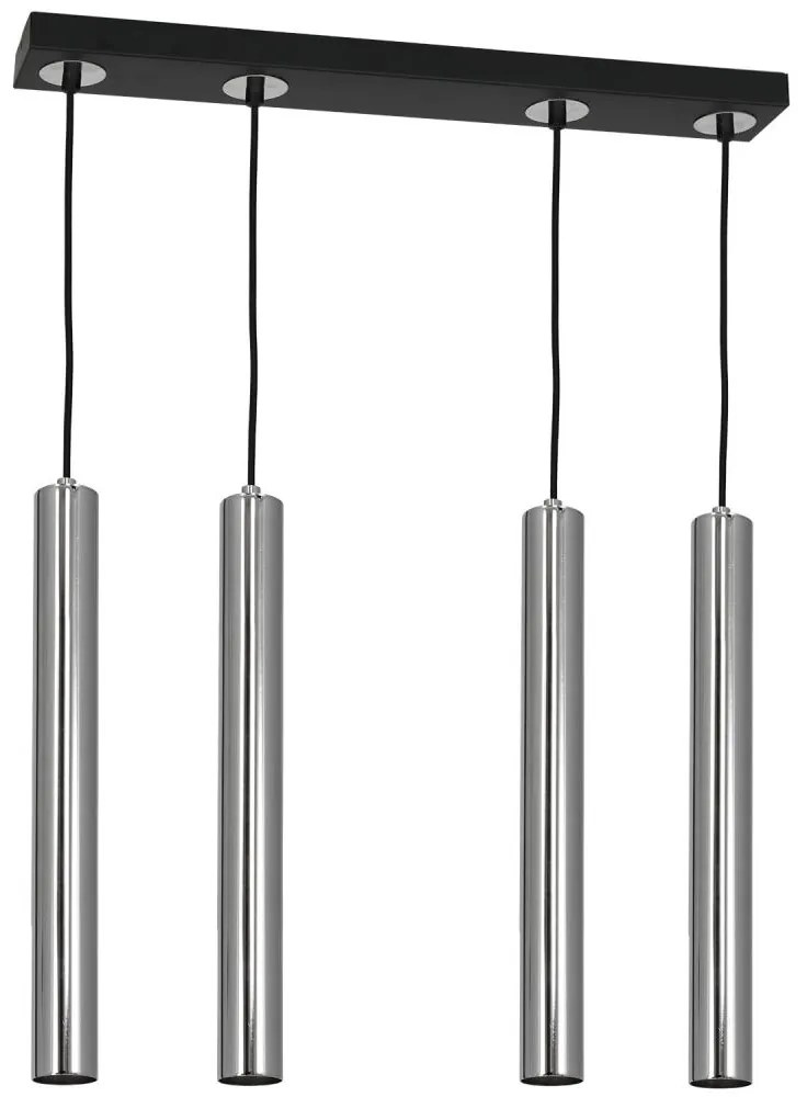 LED Luster na lanku GOTO 4xLED/4W/230V