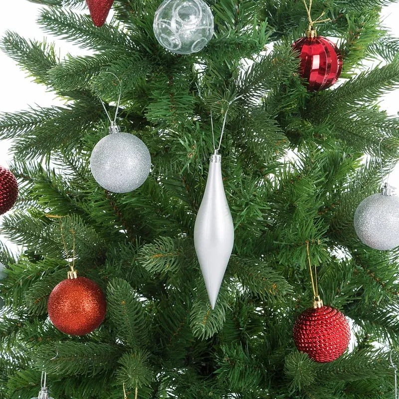 InternetovaZahrada Umelý vianočný stromček 140 cm + stojan