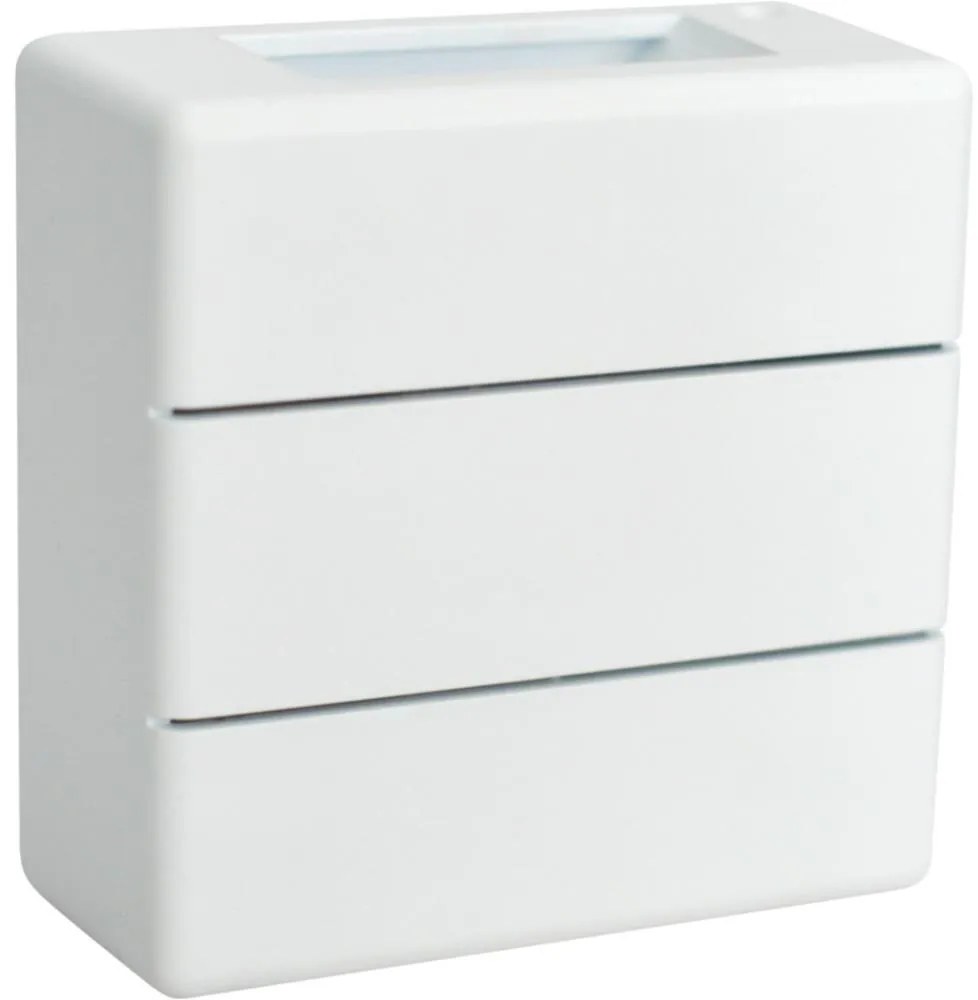 Immax 08521L - LED vonkajšie nástenné svietidlo LUXLINE 6W/230V 3000K IP54 biele