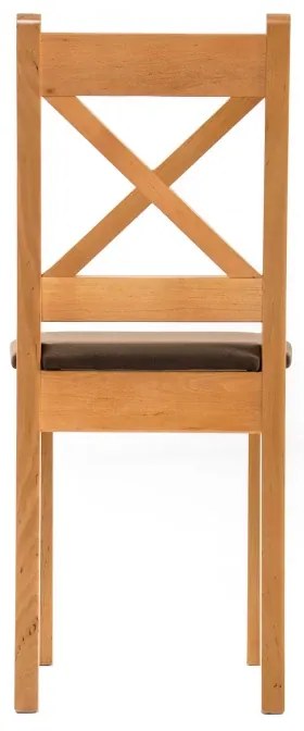 Stolička K-X, biela/sivá