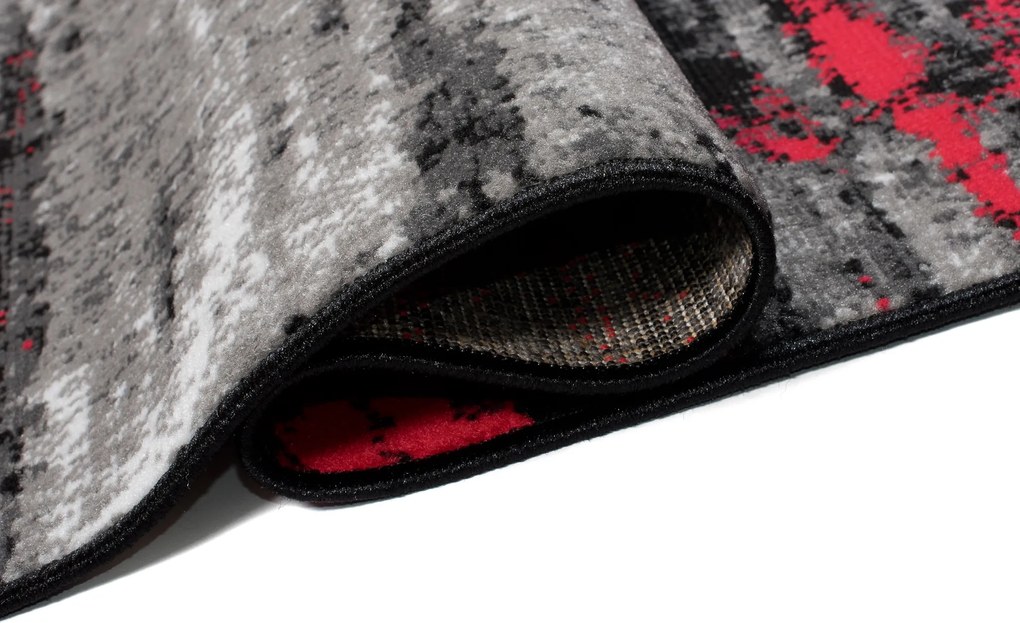 TA Koberec Z905E BLACK MAYA PP ESM Sivý Obdĺžnikový Rozmer: 200x250 cm