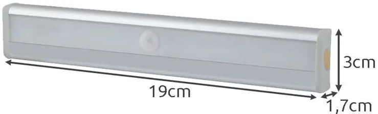 Izoxis LED osvetlenie s pohybovým senzorom 10LED, 4x AAA