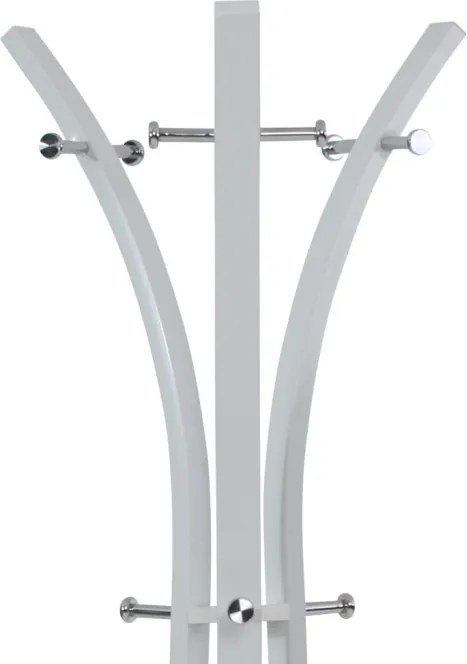 Stojací vešiak Alfons, biely