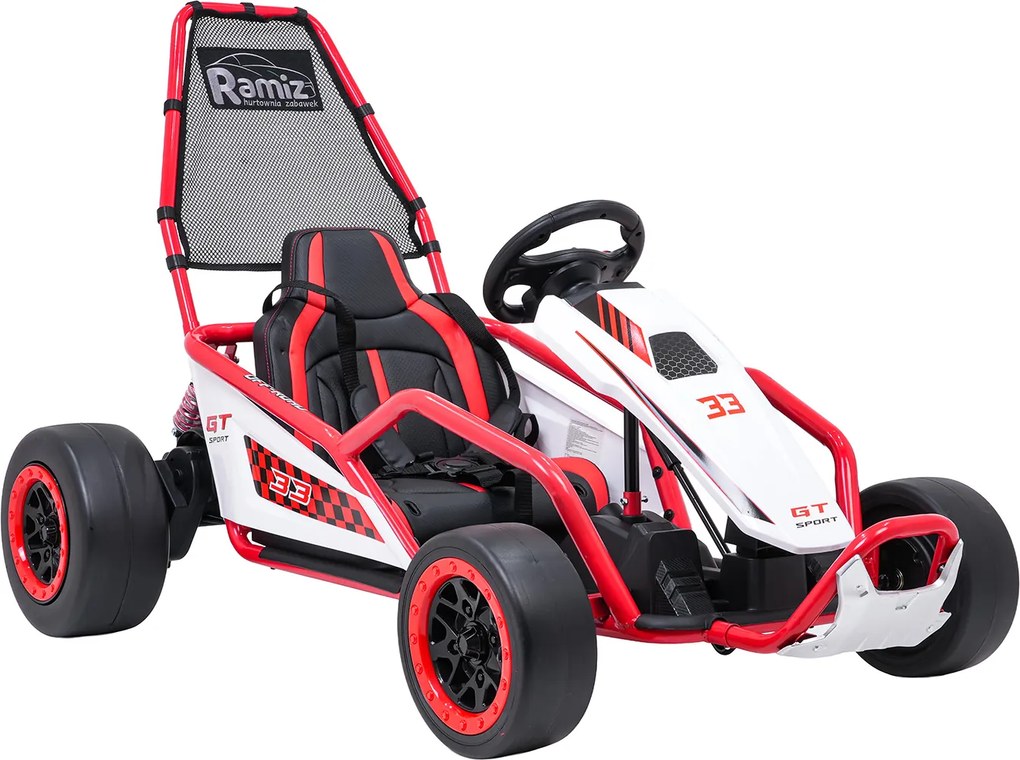 Ramiz Motokára TORNADO s funkciou driftovania Červená