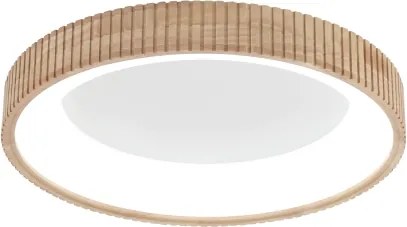 BRILAGI - LED stropné svietidlo FALCON WOOD MODERN LED/40W/230V pr. 60 cm drevo