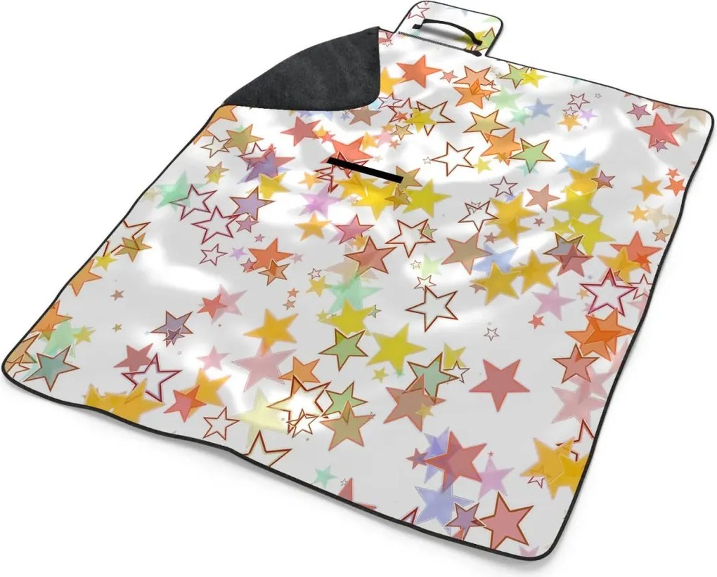 Sablio Plážová deka Hviezdičky: 200x140 cm