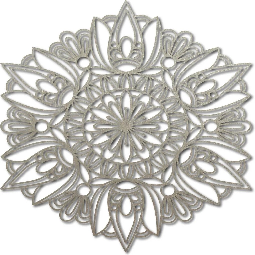 Moderná mandala na stenu | MONKA: Prírodná preglejka - Topoľ natural Rozmer 20 cm 3860-41683 PR0254 HEU+
