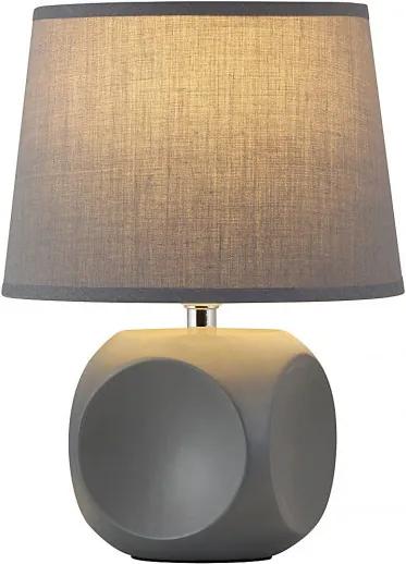 Rábalux Sienna 4396 Nočná stolová lampa sivý keramika E14 MAX 40W IP20