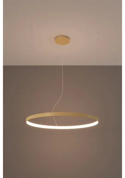 Thoro TH.174 - LED Luster na lanku RIO LED/50W/230V CRI90 3000K pr. 78 cm zlatá